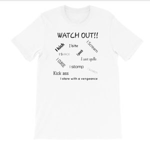 I bite I kick ...   T-shirt  purchase today!!